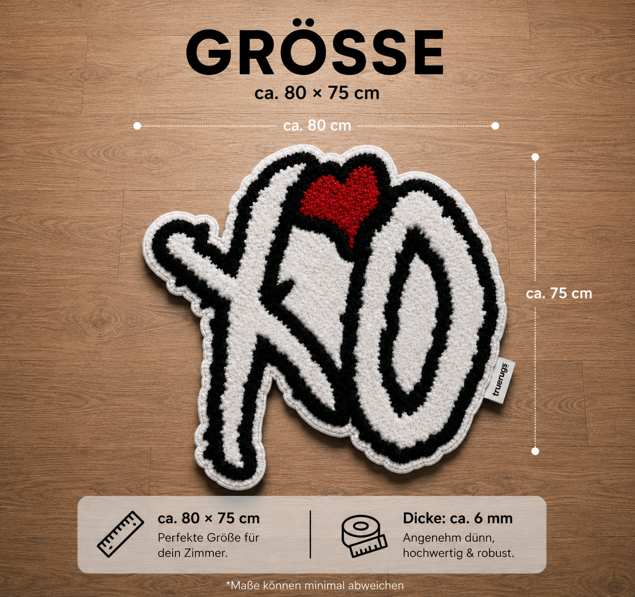"XO Love" Rug