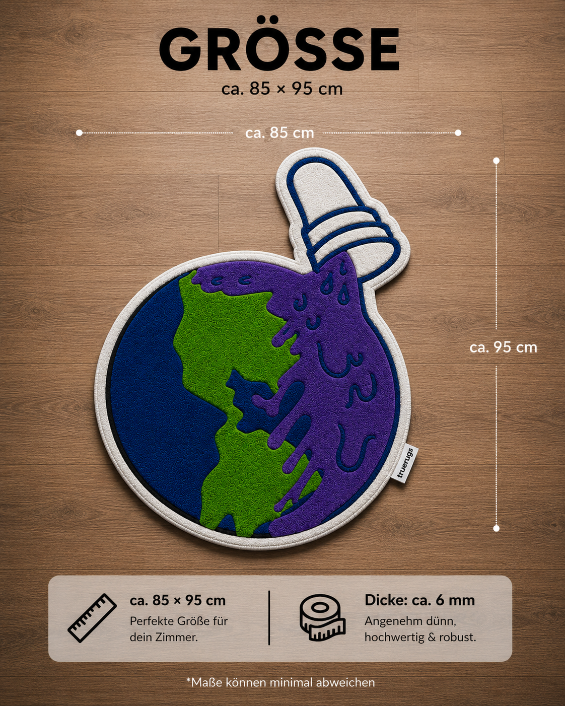 "World Double Cup" Rug
