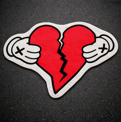 "Heartbreak" Rug