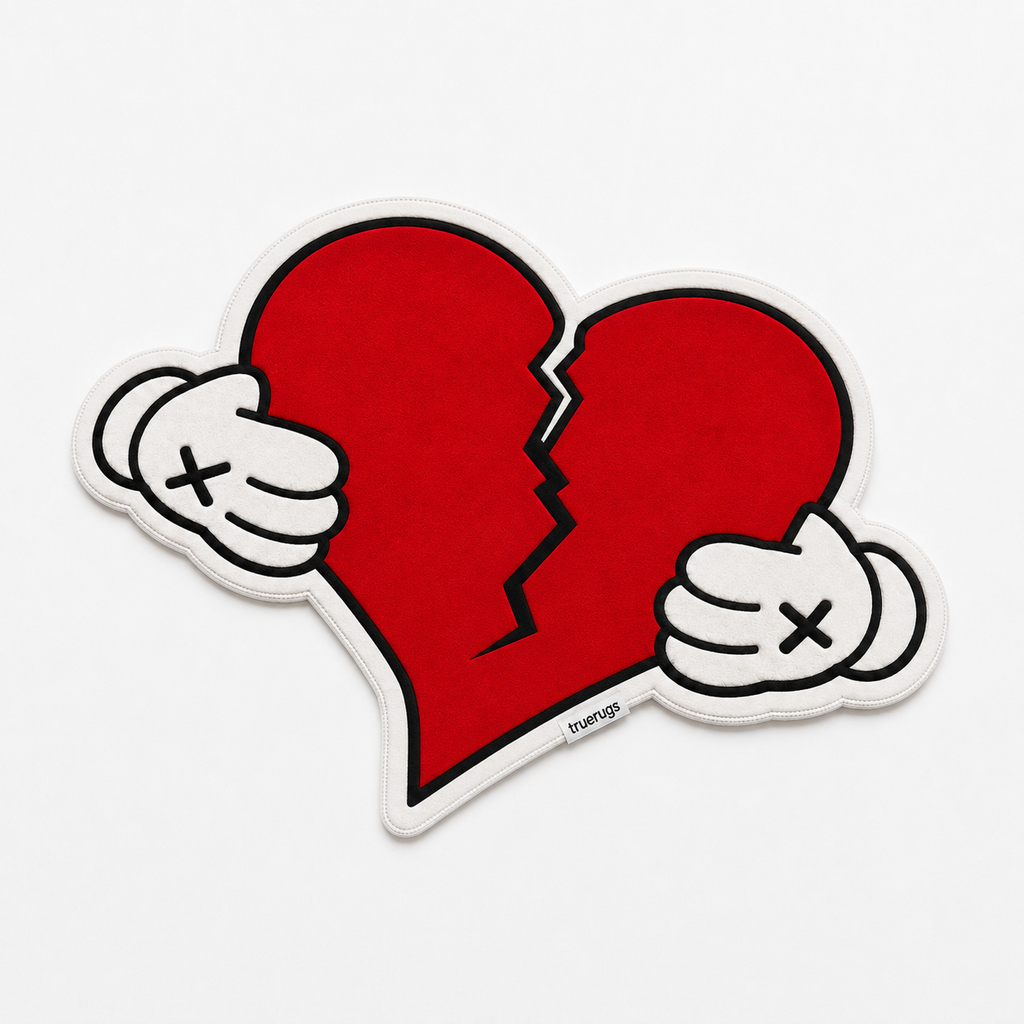 "Heartbreak" Rug