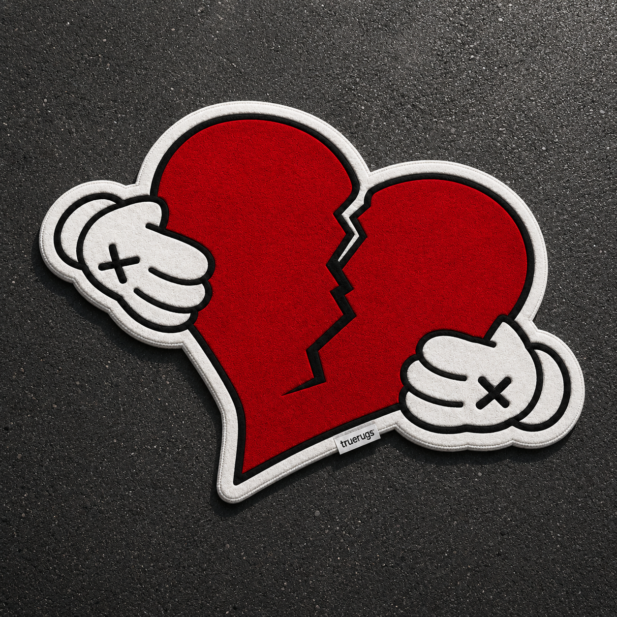 "Heartbreak" Rug
